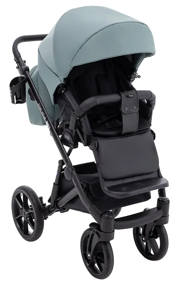 Коляска 2 в 1 Bair Kiwi Plus ECO Soft BKP-028 нефрит